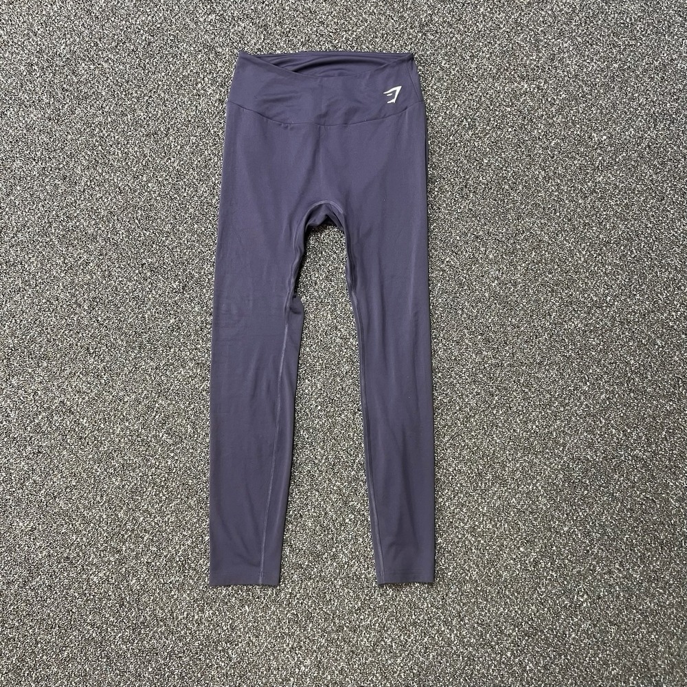 Gymshark Leggings Woman Purple Workout Athletic Gear Size Medium